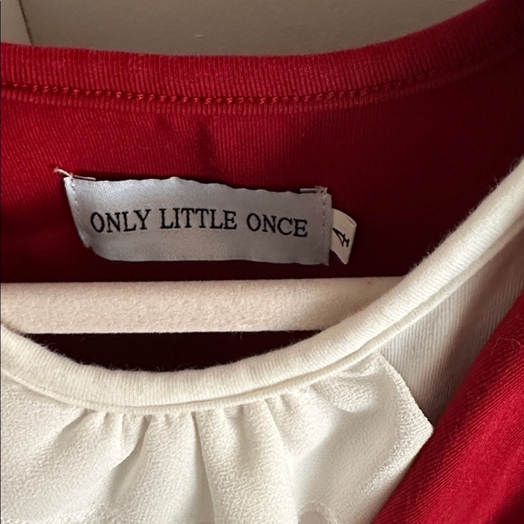 Kids Red Pirate Costume with Gold Trim - Picture 2 of 4